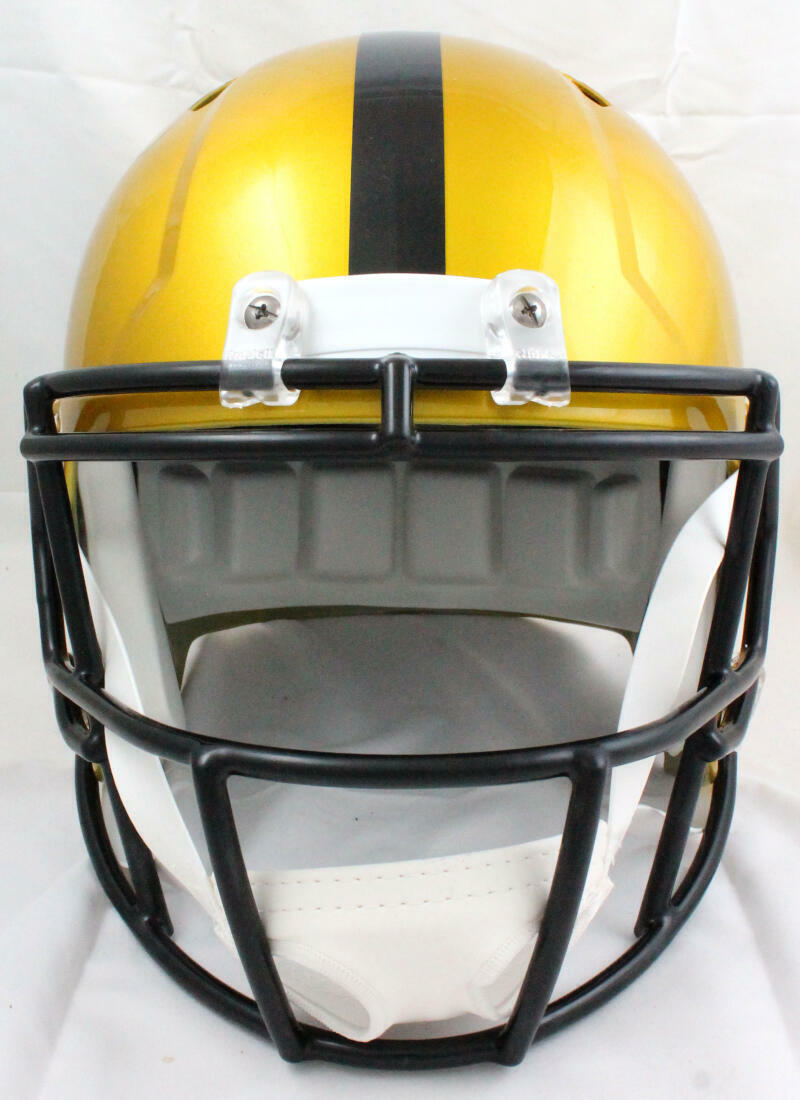 Jerome Bettis Signed Steelers F/S Flash Speed Helmet-BeckettW Hologram *Black