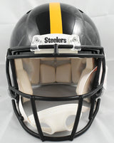 Jerome Bettis Autographed Steelers F/S Speed Authentic Helmet- Beckett W *Silver