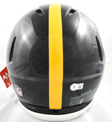 Jerome Bettis Autographed Steelers F/S Speed Authentic Helmet- Beckett W *Silver