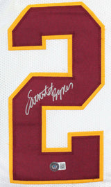 Earnest Byner Autographed White Pro Style Jersey-Beckett W Hologram *Silver