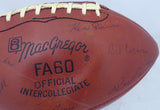 1963 Green Bay Packers Autographed Football With 48 Signatures Including Vince Lombardi & Bart Starr Beckett BAS #A52079