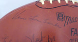 1963 Green Bay Packers Autographed Football With 48 Signatures Including Vince Lombardi & Bart Starr Beckett BAS #A52079
