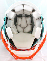 Mike Gesicki Autographed Dolphins F/S Flash Speed Authentic Helmet-BeckettW Holo