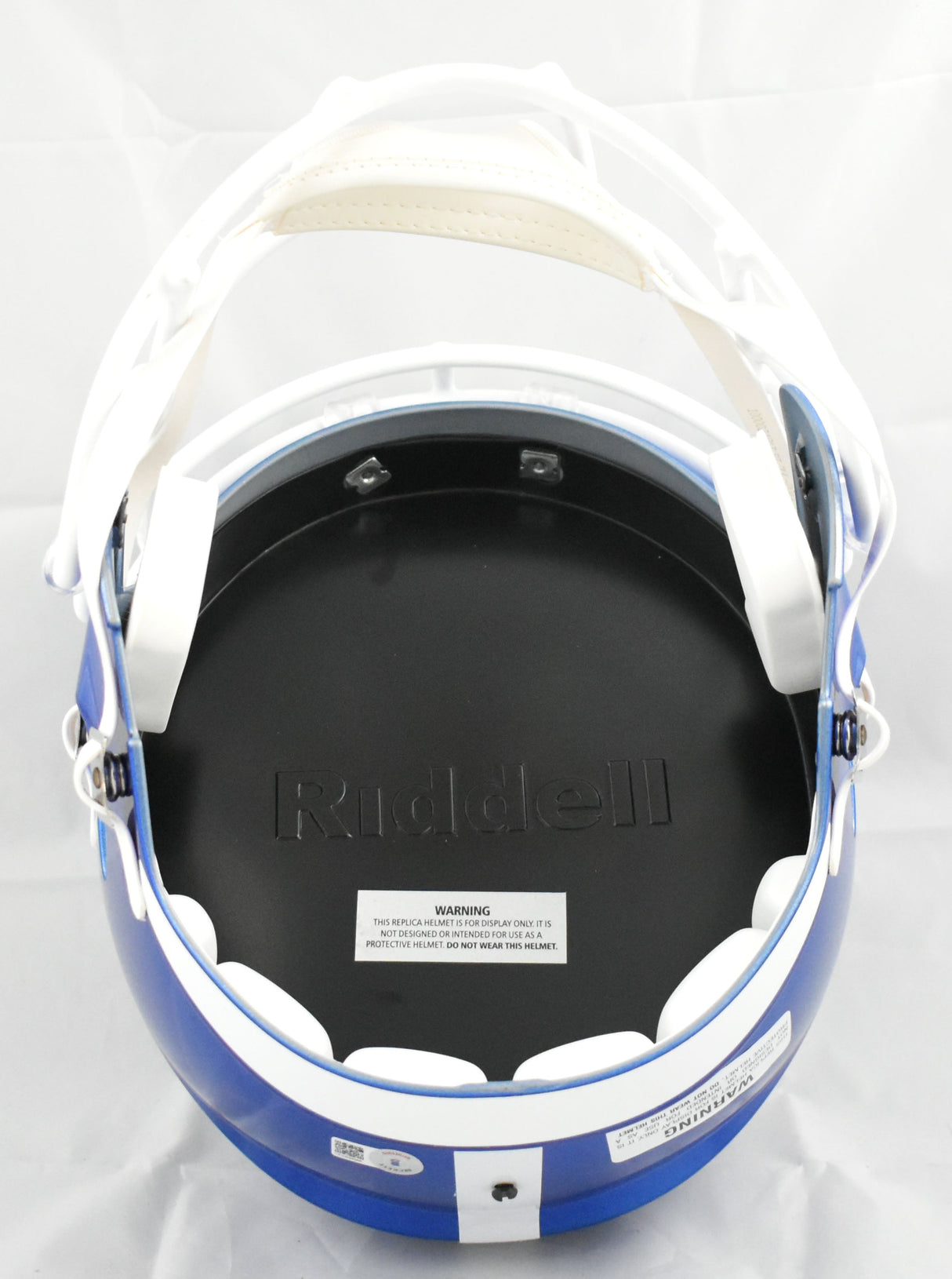 Reggie Wayne Autographed Colts F/S Flash Speed Helmet - Beckett W Holo