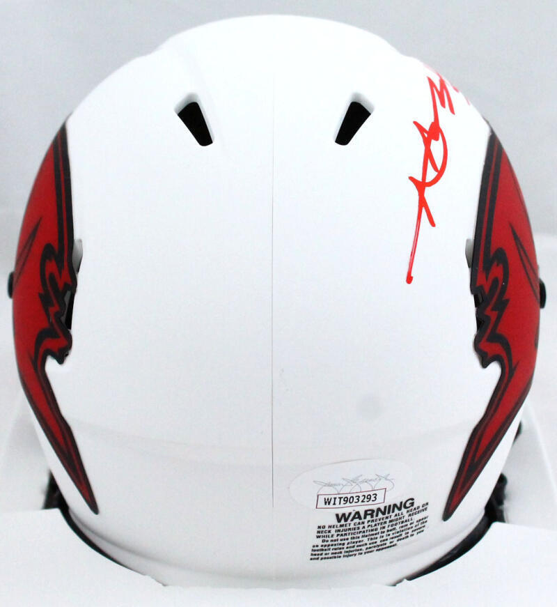 Antonio Brown Autographed Tampa Bay Buccaneers Lunar Speed Mini Helmet-JSA W
