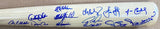 1999 New York Yankees Signed Cooperstown Bat Jeter Rivera & More BAS AC22625