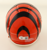 Chad "Ochocinco" Johnson Signed Bengals Speed Mini Helmet - Beckett