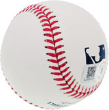Nolan Ryan Autographed Official MLB Baseball Texas Rangers Beckett BAS Stock #201270