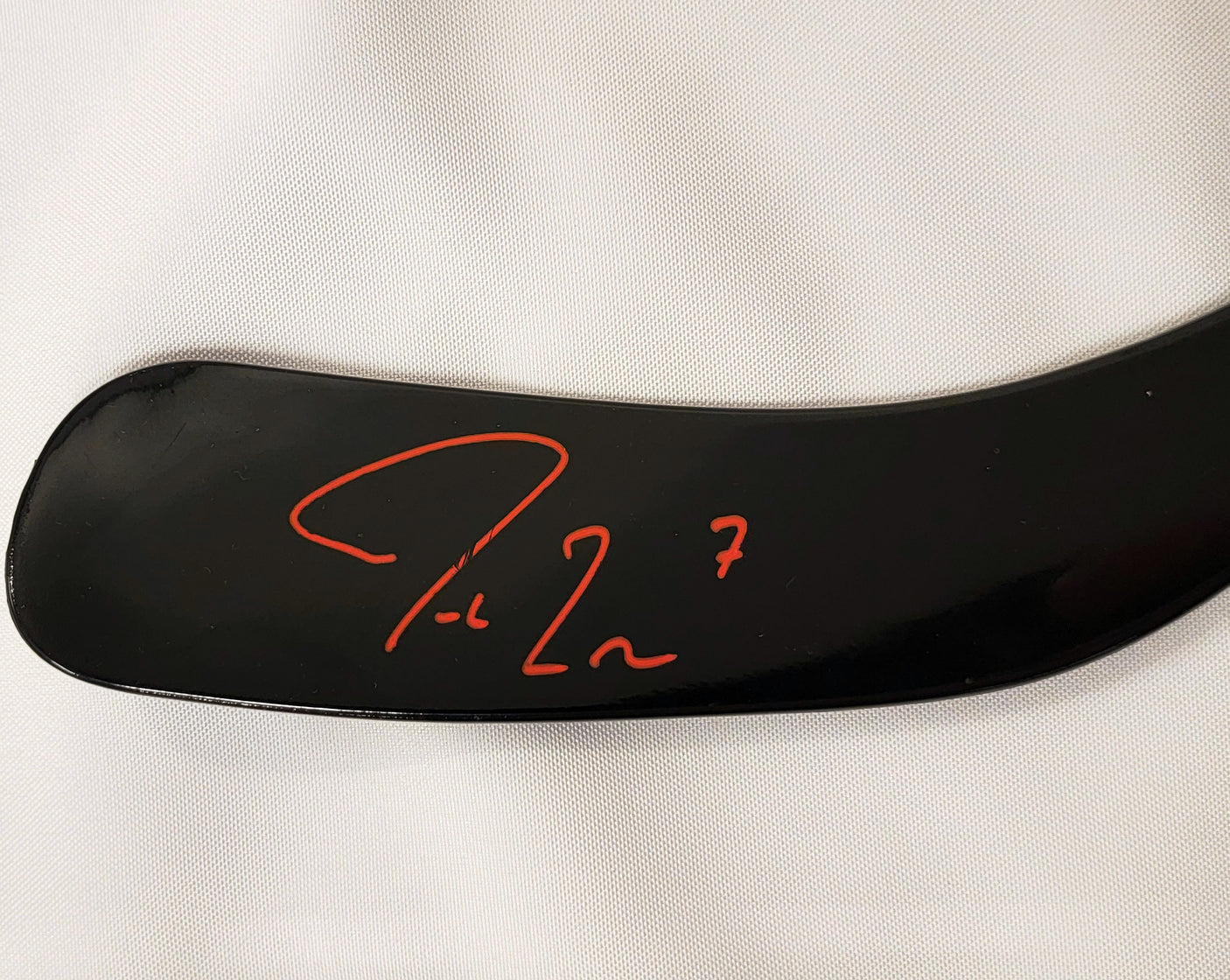 Jordan Eberle Autographed Black Inglasco 24" Mini Stick Seattle Kraken Fanatics Holo #B299859