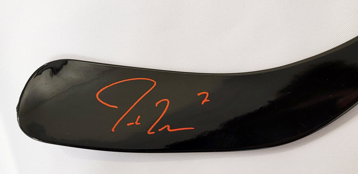 Jordan Eberle Autographed Black Inglasco 24" Mini Stick Seattle Kraken Fanatics Holo #B299858