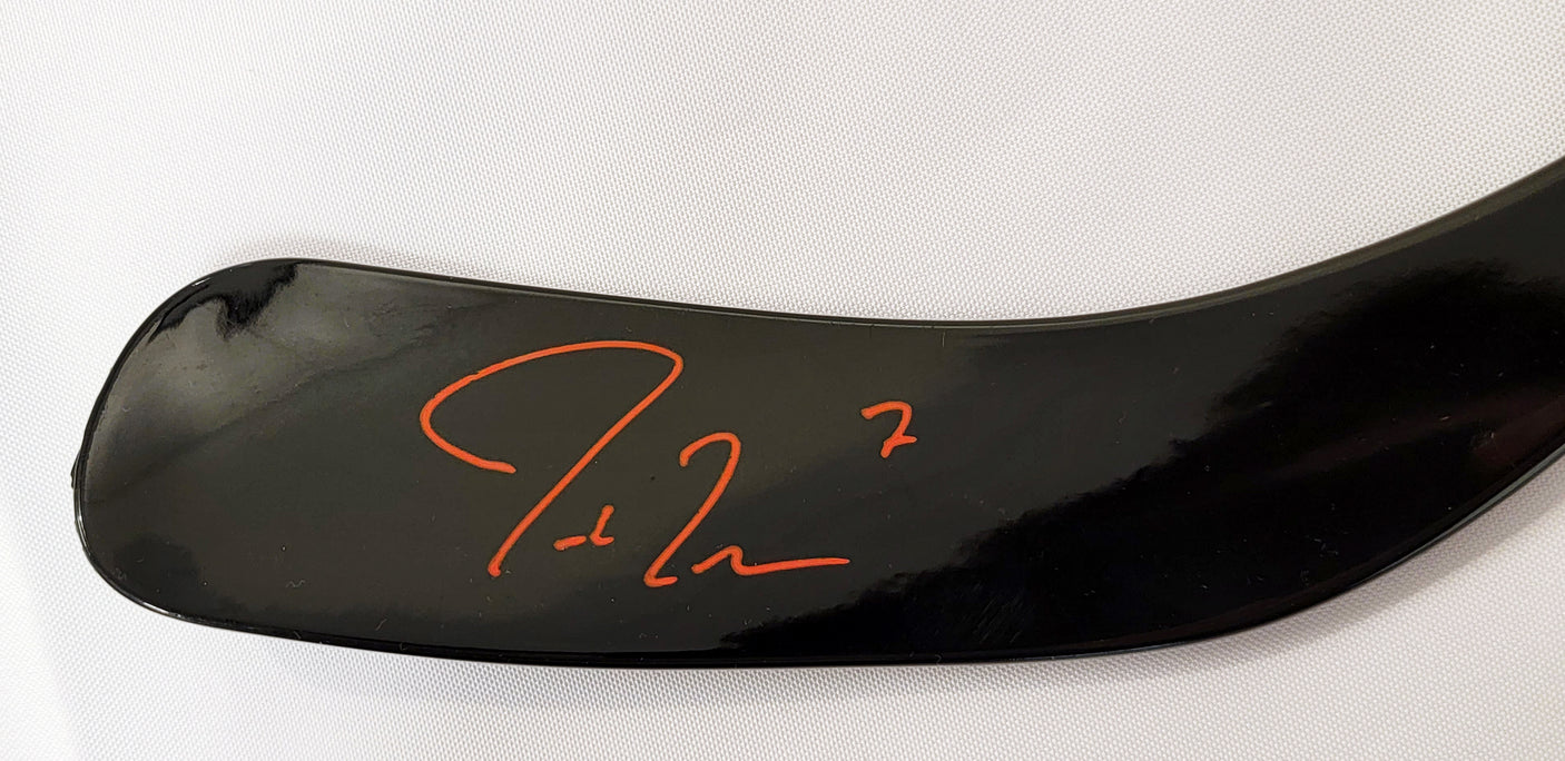 Jordan Eberle Autographed Black Inglasco 24" Mini Stick Seattle Kraken Fanatics Holo #B299858
