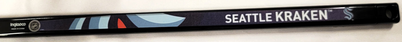 Jordan Eberle Autographed Black Inglasco 24" Mini Stick Seattle Kraken Fanatics Holo #B299858