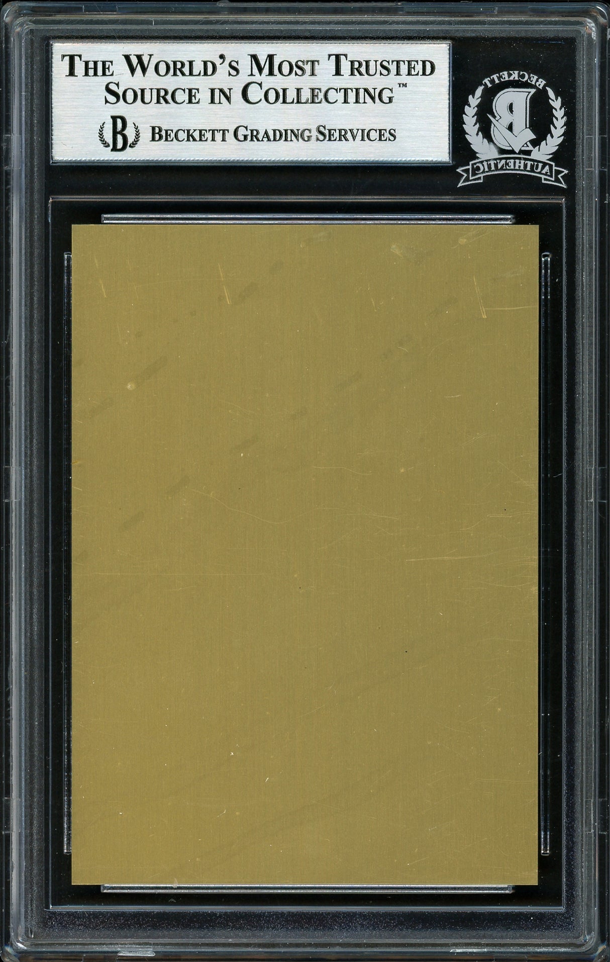 Ralph Kiner Autographed 1982 Metallic HOF Plaque Card Pittsburgh Pirates Beckett BAS #12516203