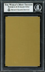 Willie McCovey Autographed 1986 Metallic HOF Plaque Card San Francisco Giants Beckett BAS #12516331