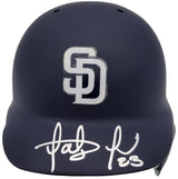 Fernando Tatis Jr. Autographed San Diego Padres Flat Matte Blue On Field Authentic Batting Helmet JSA Stock #201907