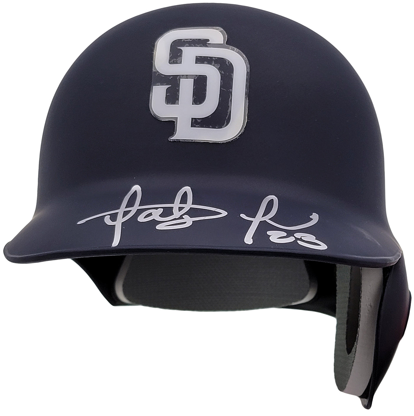 Fernando Tatis Jr. Autographed San Diego Padres Flat Matte Blue On Field Authentic Batting Helmet JSA Stock #201907