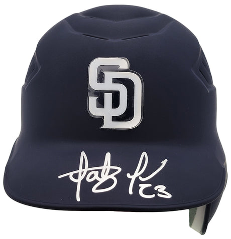 Fernando Tatis Jr. Autographed San Diego Padres Flat Matte Blue Velo Batting Helmet JSA Stock #201908