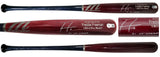 Freddie Freeman Autographed Brown & Blue Marucci Game Model Bat Los Angeles Dodgers "21 WS Champ" Beckett BAS QR Stock #201178