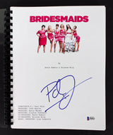 Paul Feig Authentic Signed Bridesmaids Movie Script Autographed BAS #F84621