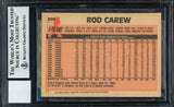 Rod Carew Autographed 1983 O-Pee-Chee Card #200 California Angels Auto Grade 10 Beckett BAS #12511305