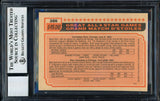 Rod Carew Autographed 1983 O-Pee-Chee Card #386 California Angels Auto Grade 10 Beckett BAS #12511308