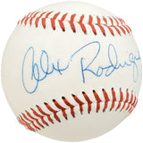 Alex Rodriguez Autographed Official Little League Baseball Seattle Mariners Vintage 1994 Signature Beckett BAS #Y93003