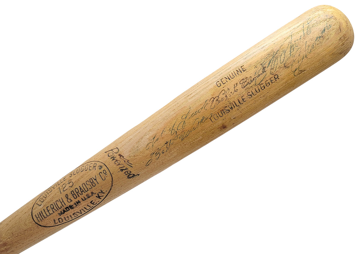 Roberto Clemente Autographed 1965-69 Game Model U1 Louisville Slugger Bat Pittsburgh Pirates "Lots of Luck Best Wishes" PSA/DNA, Beckett BAS, & JSA SKU #212086