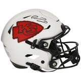 PATRICK MAHOMES Signed Chiefs Lunar Eclipse Authentic Speed Flex Helmet FANATICS