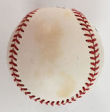 Hank Aaron Autographed Rawkings Official National League Baseball (JSA Hologram)