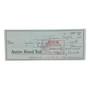 Stan Musial St. Louis Cardinals Signed Bank Check #1277 BAS - Sports Integrity