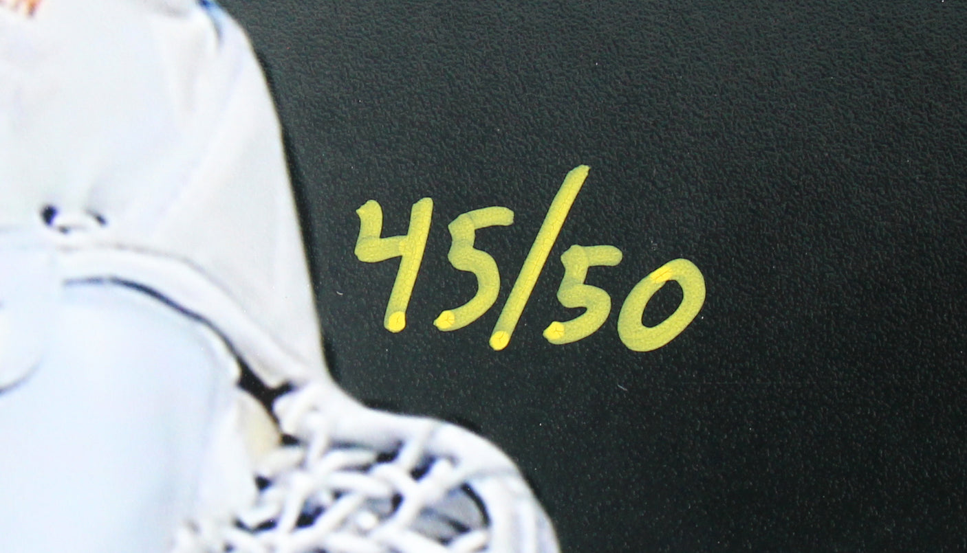 Adrian Peterson Signed 2007 Topps Chrome White Refractors #TC81 RC Card BAS Slab