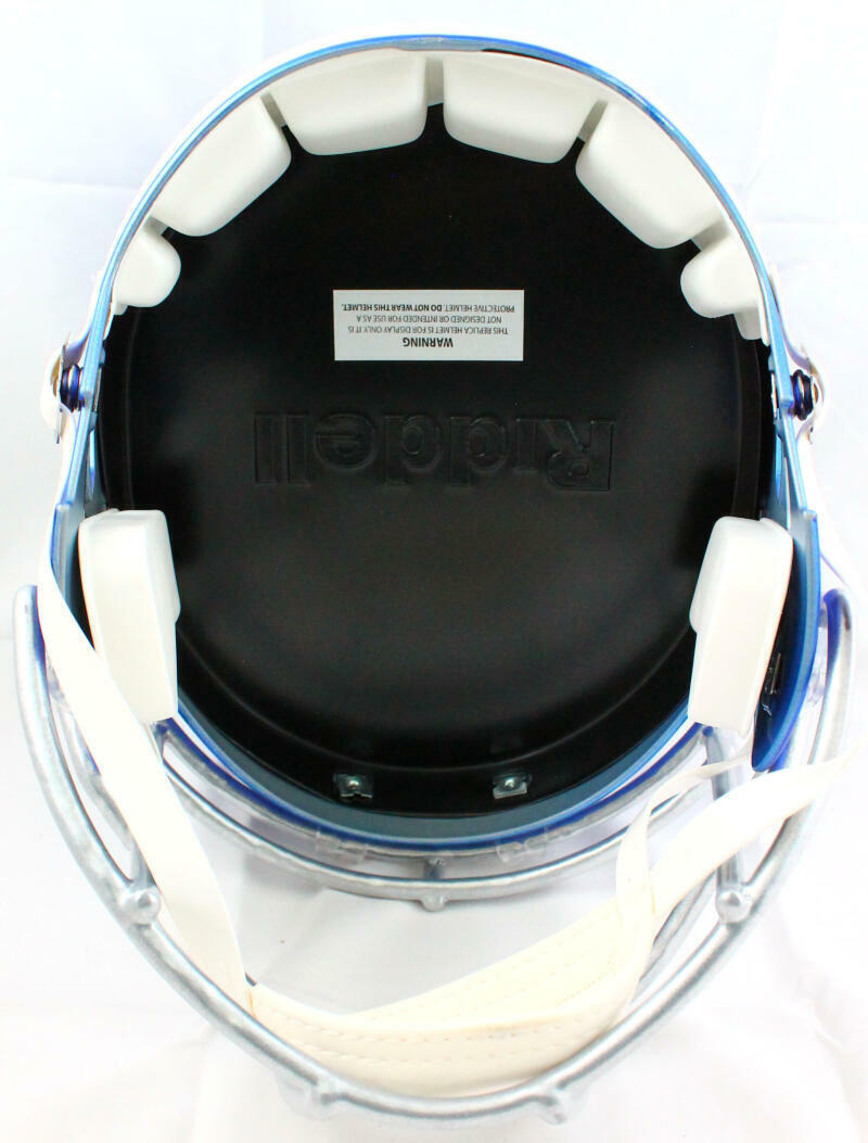 Tony Dorsett Signed Cowboys F/S Flash Speed Helmet w/5 Stats-Beckett W Hologram