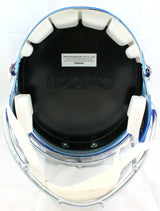 Tony Dorsett Signed Cowboys F/S Flash Speed Helmet w/5 Stats-Beckett W Hologram