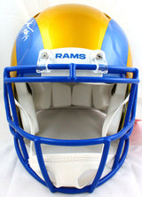Eric Dickerson Signed LA Rams Flash Speed Authentic F/S Helmet w/HOF-BAW Holo