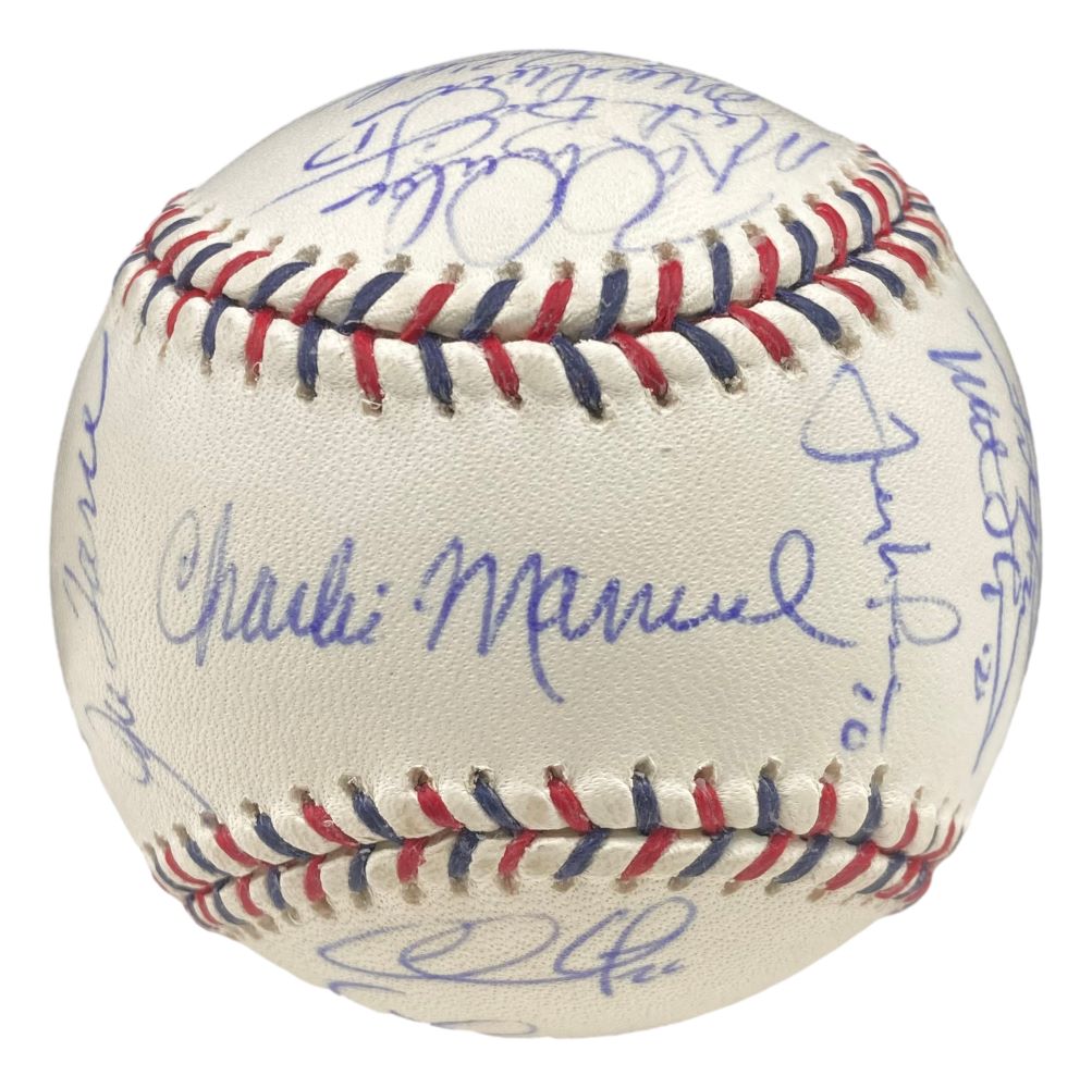 2009 MLB All Star (23) Multi Signed Official All Star Game Baseball BAS LOA - Sports Integrity