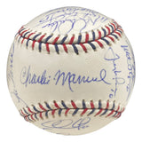 2009 MLB All Star (23) Multi Signed Official All Star Game Baseball BAS LOA - Sports Integrity