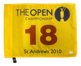 2010 Open Championship At St. Andrews PGA Event Issued Golf Pin Flag Fanatics