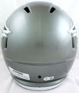 Darren Sproles Signed Eagles F/S Flash Speed Helmet w/SB Champs-Beckett W Holo