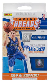 SEALED 2018/19 Panini Threads NBA Basketball Trading Card Hanger Box