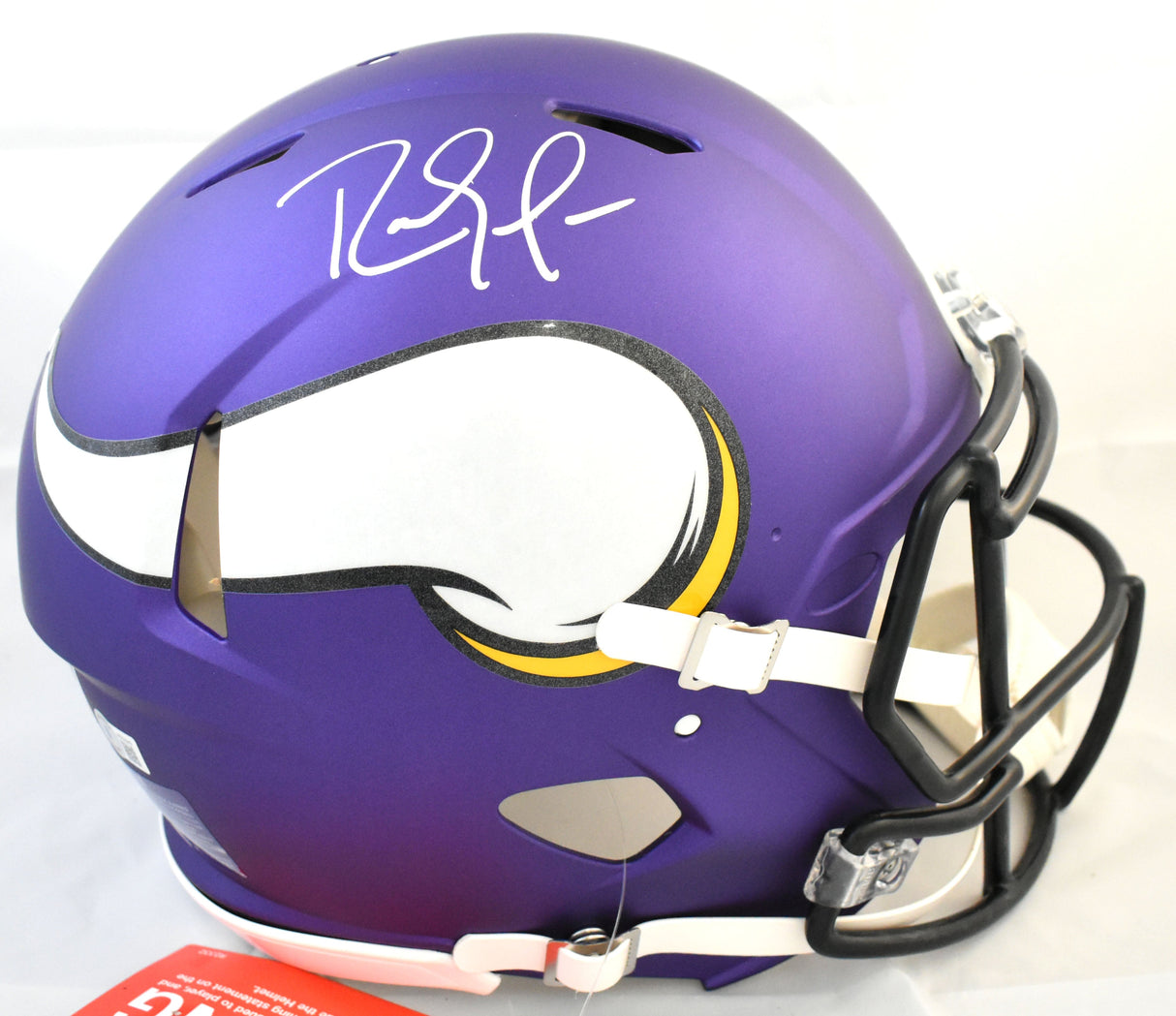 Randy Moss Autographed Minnesota Vikings F/S Speed Authentic Helmet - Beckett W