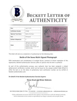 Battle Of The Sexes (6) King, Cumming, Olsen +3 Signed 12x18 Photo BAS #A70488