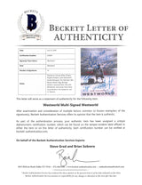 Westworld (15) Wright, Abrams, Sarafyan Authentic Signed 8x10 Photo BAS #A70491