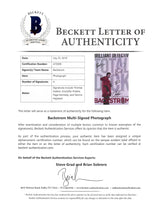 Backstrom (4) Dekker, Polaha, Kennedy & Haysbert Signed 12x18 Photo BAS #A70508