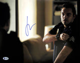 Jake Johnson Let's Be Cops Authentic Signed 11x14 Photo Autographed BAS #F09620