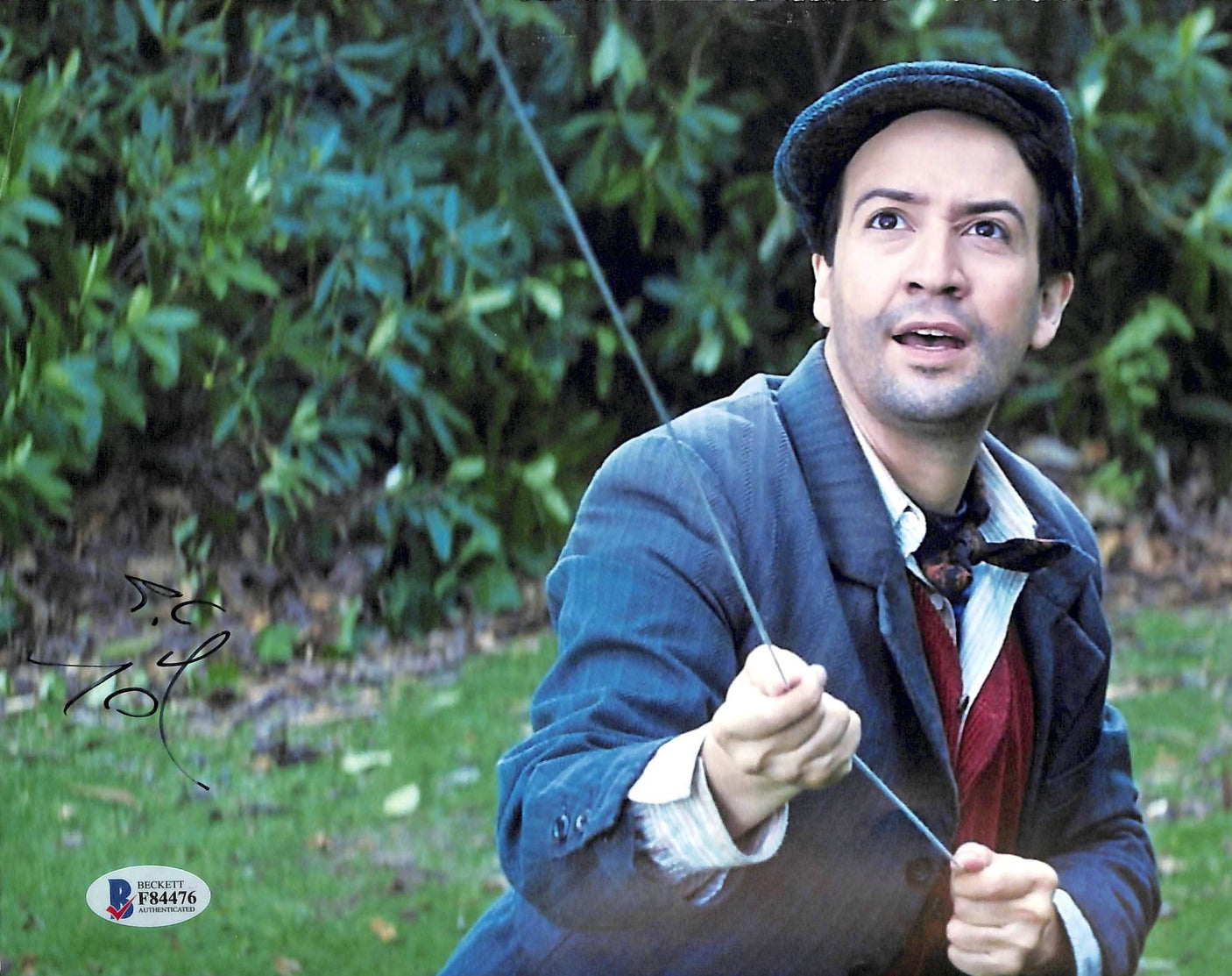 Lin-Manuel Miranda Mary Poppins Returns Authentic Signed 8x10 Photo BAS #F84476