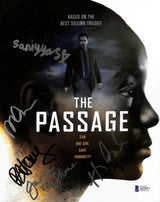 The Passage (5) Mark Paul Gosselaar, Chriqui +3 Signed 8x10 Photo BAS #A57077