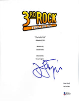 John Lithgow Authentic Signed 3rd Rock From The Sun TV Script Cover BAS #H13016