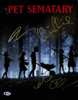 Pet Sematary (3) Kolsch, Widmyer & Seimetz Signed 11x14 Photo BAS #A57090