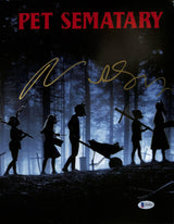 Amy Seimetz & Kevin Kolsch Pet Sematary Authentic Signed 11x14 Photo BAS #H44838