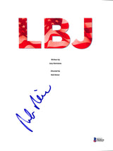 Rob Reiner Authentic Signed LBJ Movie Script Cover Autographed BAS #H60029